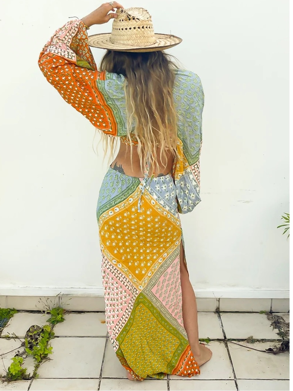 Daydream Patchwork Sonora Dress - Picture 2 of 4